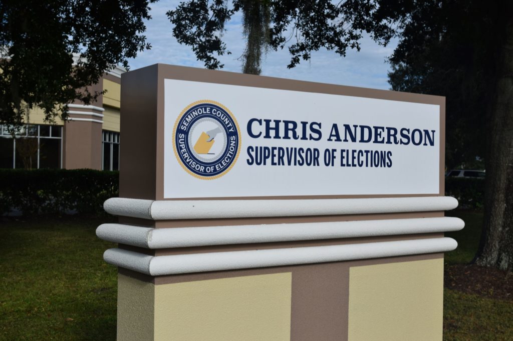 Chris Anderson SOE sign